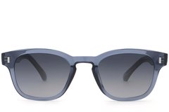 BS2503-0331_Blue_Oval_Plastic_Sunglasses_front