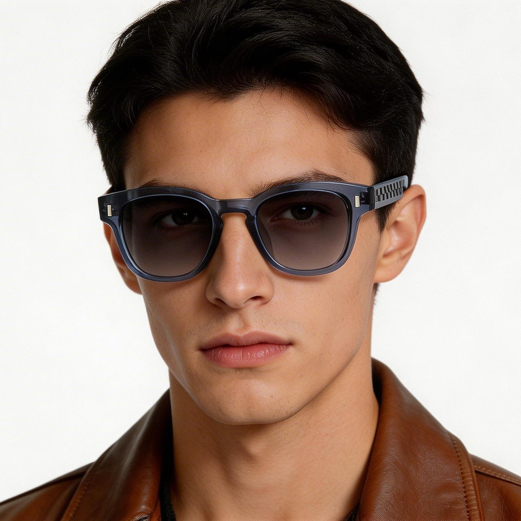 bs2503-0331_blue_oval_plastic_sunglasses_model