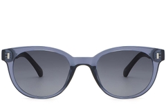 BS2503-0336_Blue_Oval_Plastic_Sunglasses_front