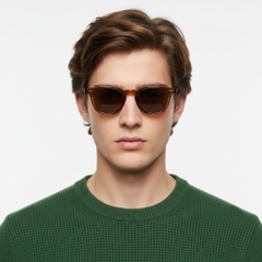 BS2503-0344_Brown_Oval_Plastic_Sunglasses_model