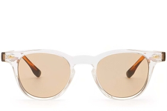 BS2503-0346_Transparent_Oval_Plastic_Sunglasses_front