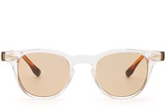 BS2503-0346_Transparent_Oval_Plastic_Sunglasses_front
