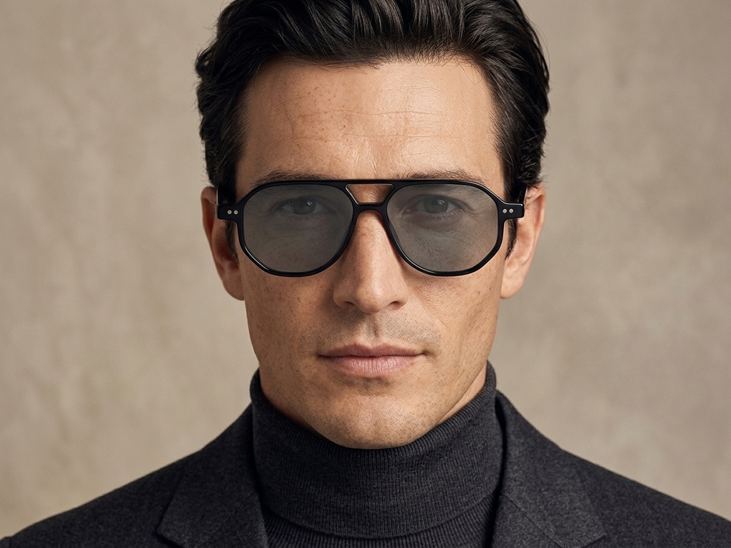 BS2503-0347_Black_Aviator_Plastic_Sunglasses-tryon_male