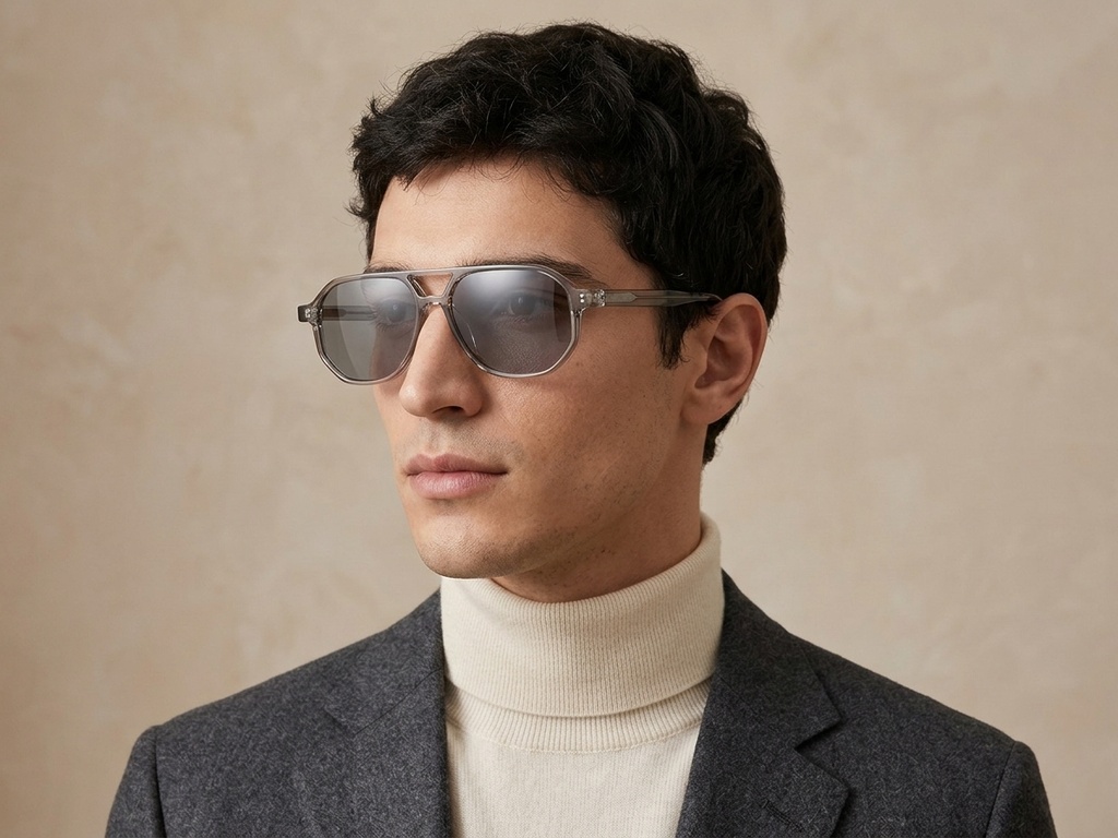 BS2503-0348_Grey_Aviator_Plastic_Sunglasses-tryon_male