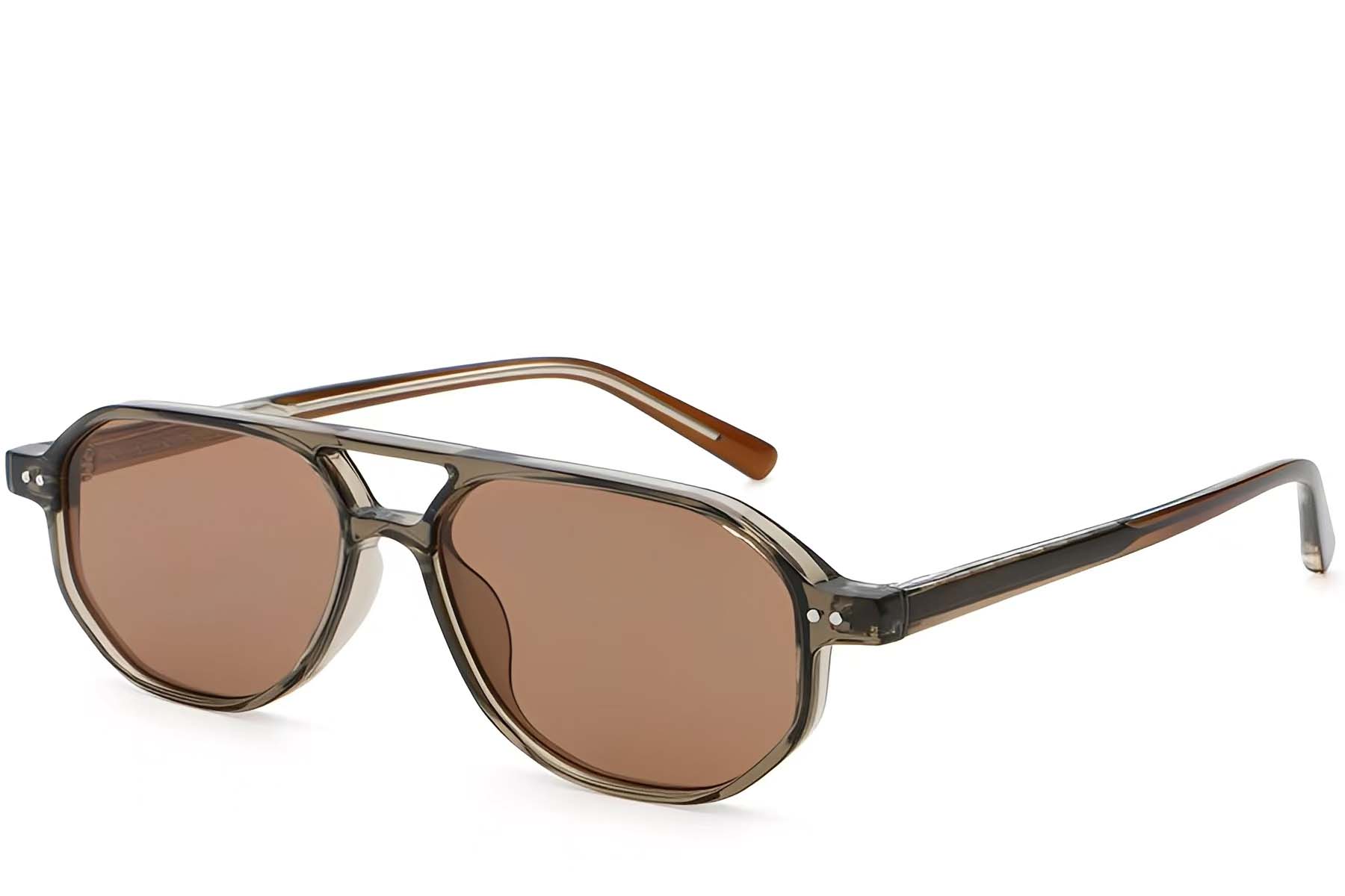 BS2503-0349_Brown_Aviator_Plastic_Sunglasses_corner
