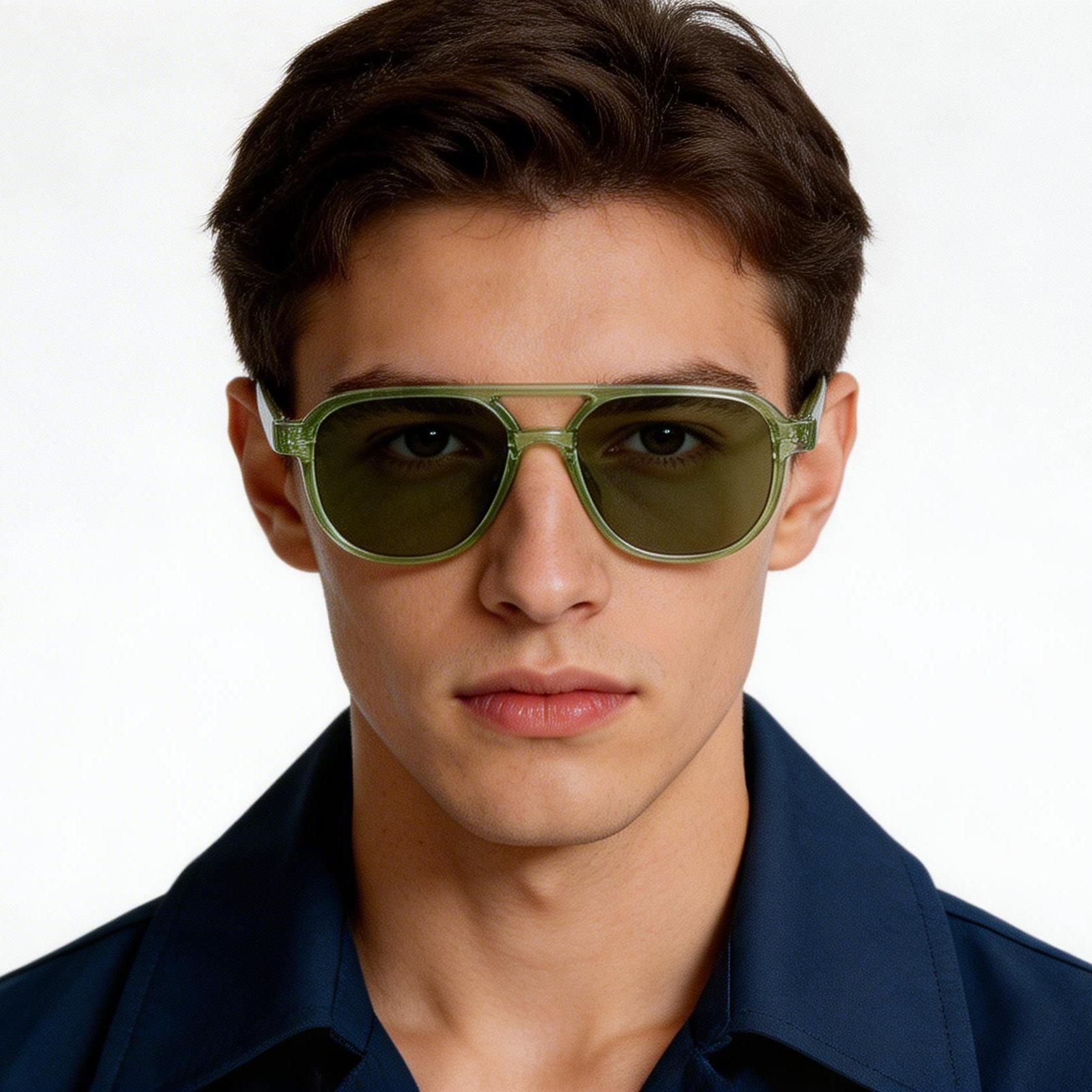 bs2503-0351_green_aviator_plastic_sunglasses_model