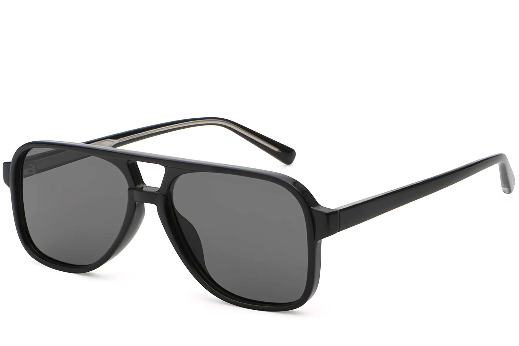 BS2503-0353_Black_Aviator_Plastic_Sunglasses_corner