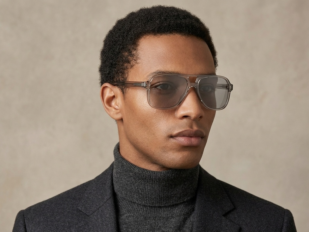 BS2503-0354_Grey_Aviator_Plastic_Sunglasses-tryon_male