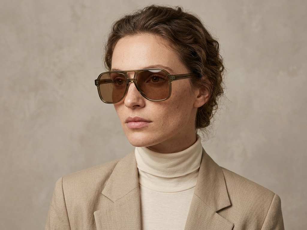 BS2503-0355_Brown_Aviator_Plastic_Sunglasses-tryon_female