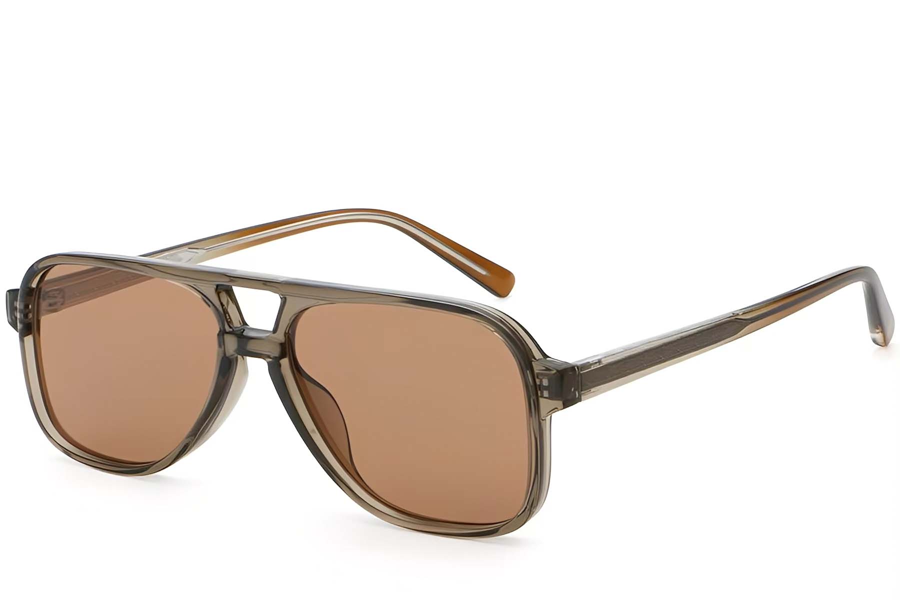 BS2503-0355_Brown_Aviator_Plastic_Sunglasses_corner