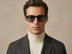BS2503-0359_Black_Oval_Plastic_Sunglasses-tryon_male