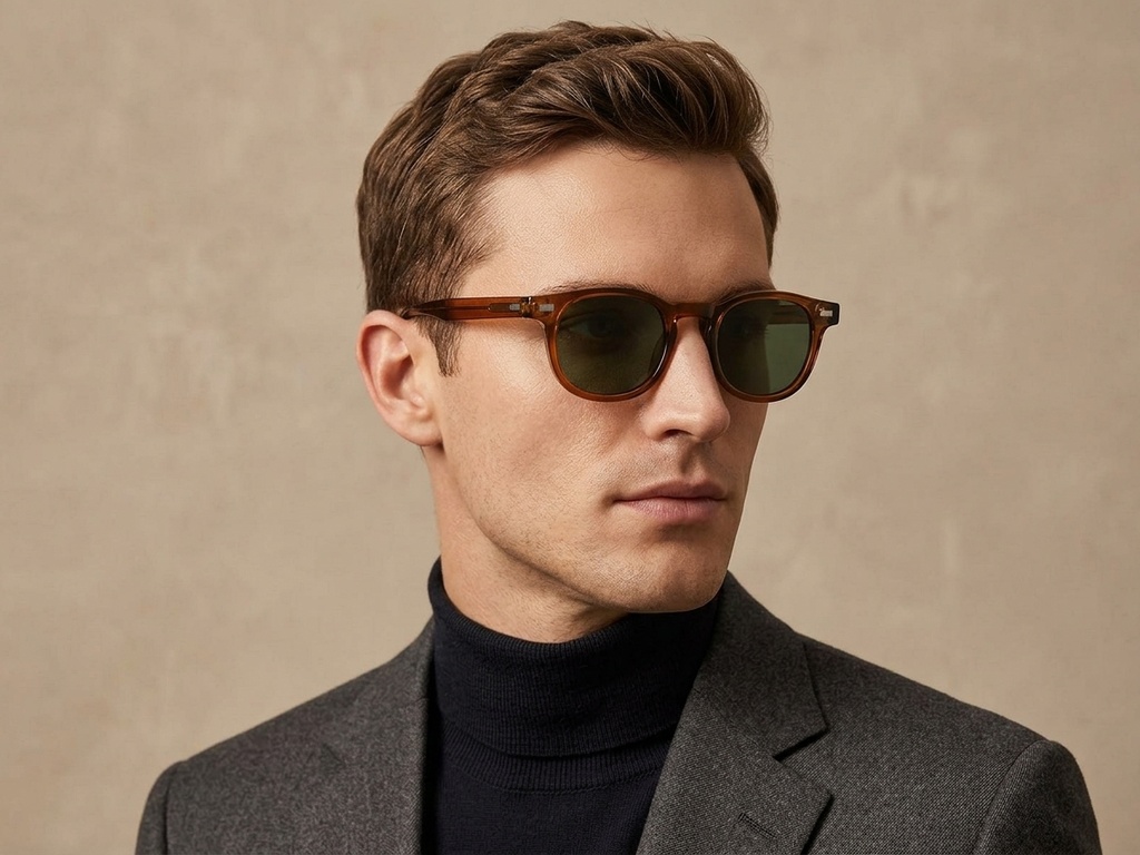 BS2503-0363_Brown_Oval_Plastic_Sunglasses-tryon_male