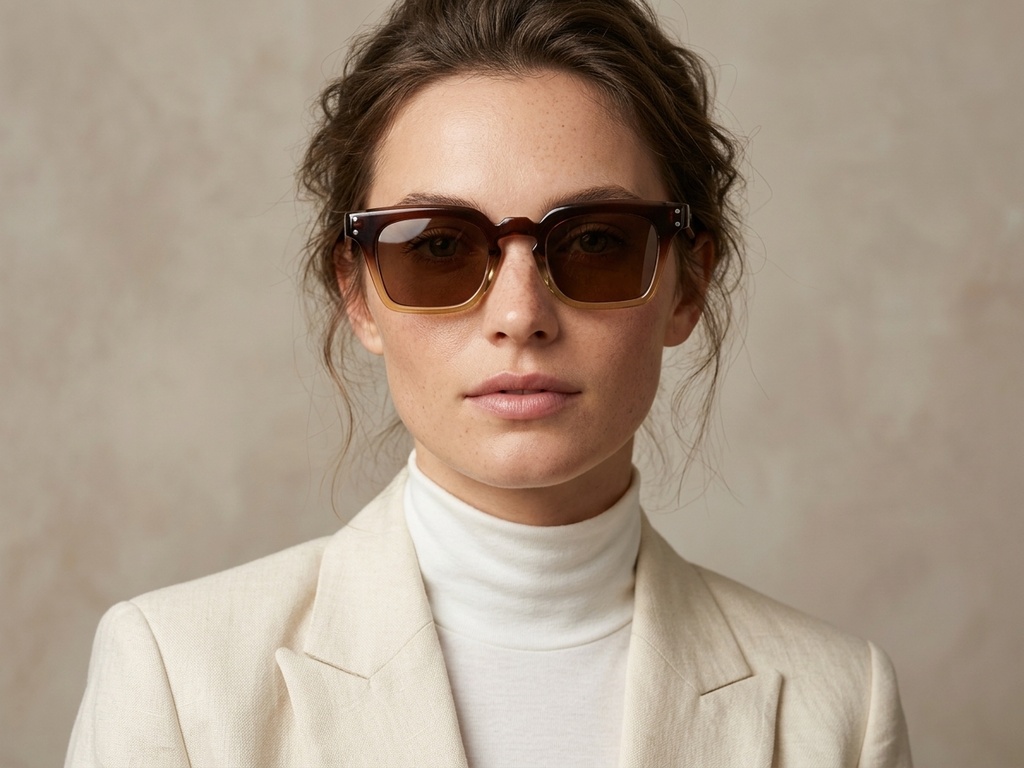 BS2503-0369_Brown_Rectangular_Plastic_Sunglasses-tryon_female