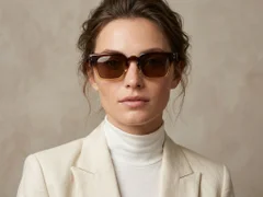 BS2503-0369_Brown_Rectangular_Plastic_Sunglasses-tryon_female