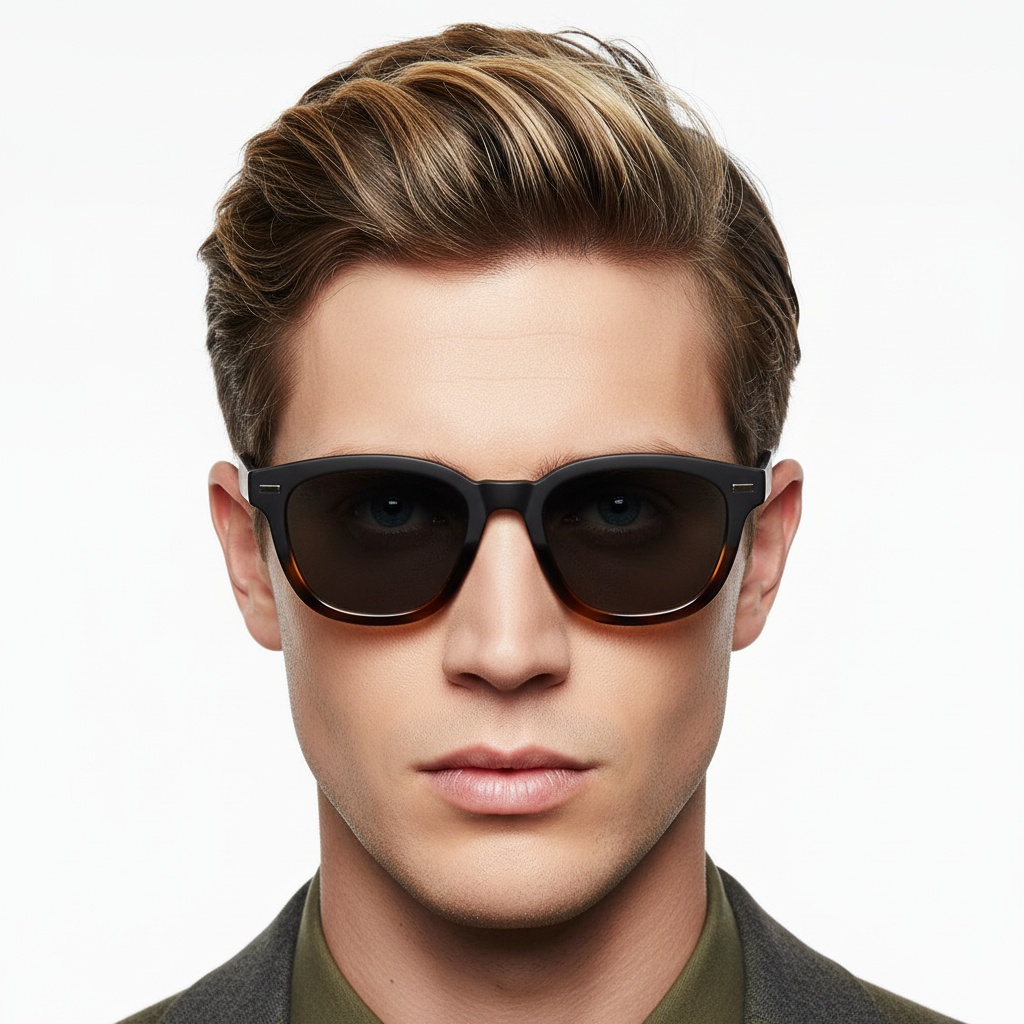 BS2503-0371_Tortoiseshell_Rectangular_Plastic_Sunglasses_model