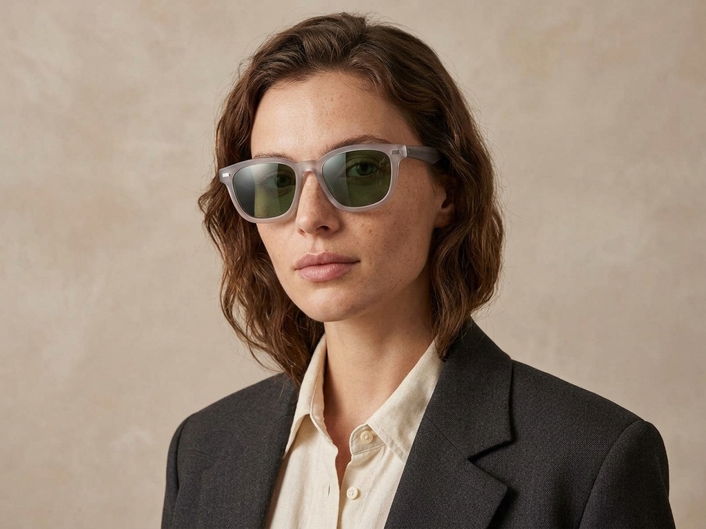 BS2503-0373_Grey_Rectangular_Plastic_Sunglasses-tryon_female