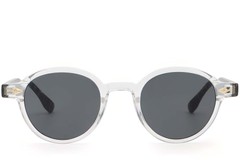 BS2503-0380_Transparent_Oval_Plastic_Sunglasses_front