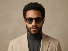 BS2503-0381_Black_Oval_Plastic_Sunglasses-tryon_male