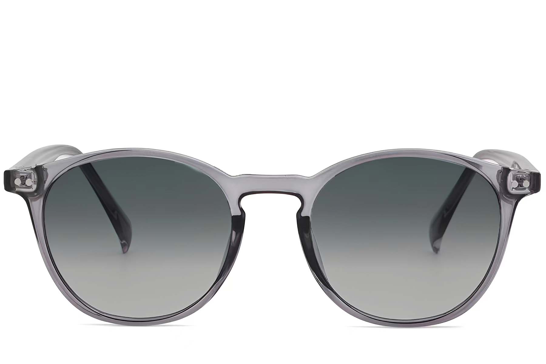 BS2503-0382_Purple_Oval_Plastic_Sunglasses_front