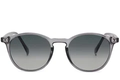 BS2503-0382_Purple_Oval_Plastic_Sunglasses_front