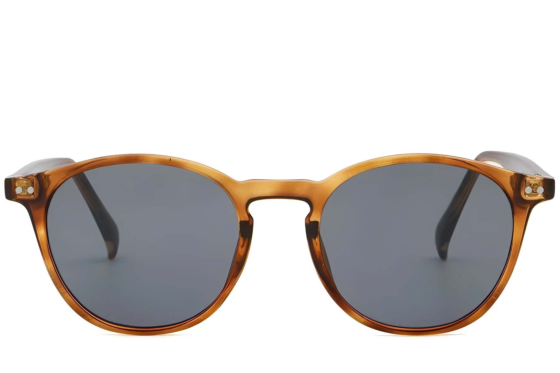 BS2503-0383_Tortoiseshell_Oval_Plastic_Sunglasses_front
