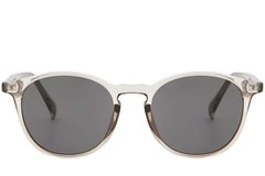 BS2503-0384_Grey_Oval_Plastic_Sunglasses_front