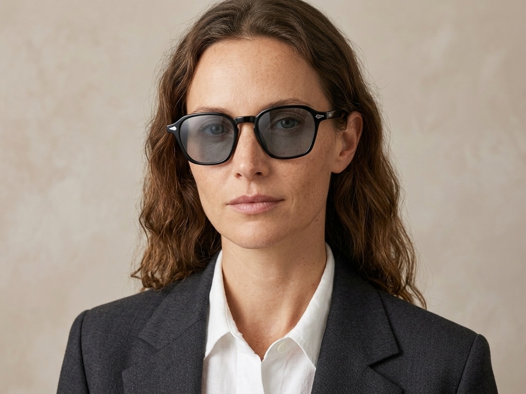 BS2503-0386_Black_Geometric_Plastic_Sunglasses-tryon_female