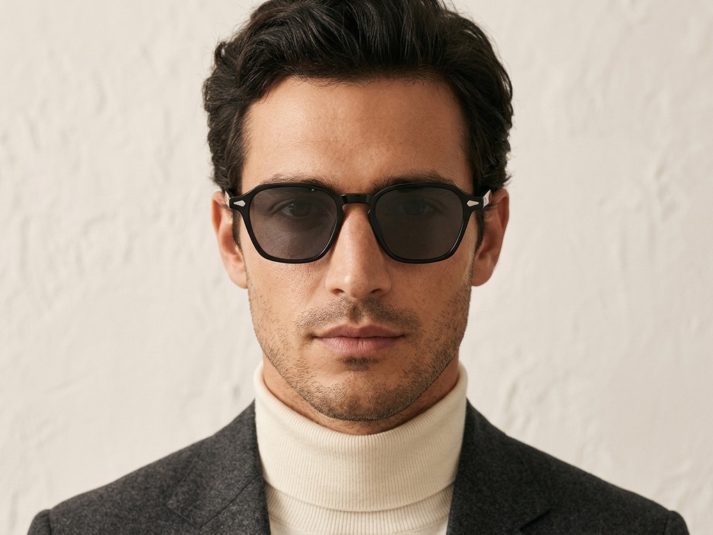 BS2503-0386_Black_Geometric_Plastic_Sunglasses-tryon_male