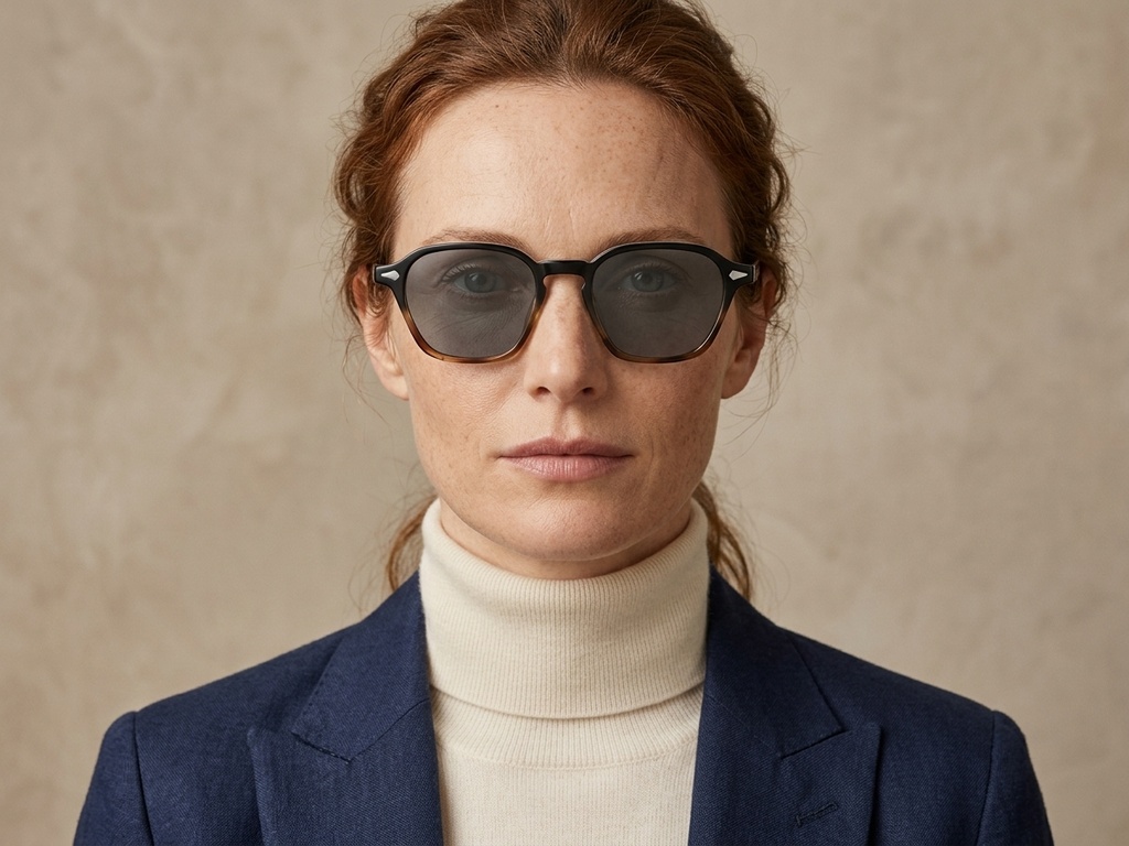 BS2503-0387_Tortoiseshell_Geometric_Plastic_Sunglasses-tryon_female