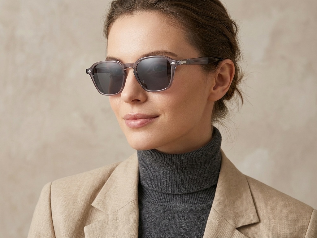BS2503-0388_Purple_Geometric_Plastic_Sunglasses-tryon_female