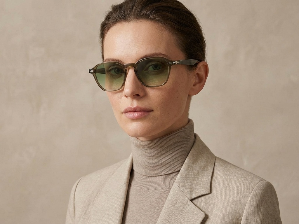 BS2503-0389_Green_Geometric_Plastic_Sunglasses-tryon_female