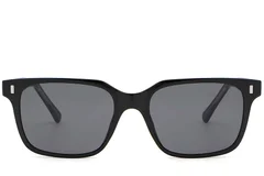 BS2503-0392_Black_Rectangular_Plastic_Sunglasses_front