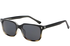 Rectangular Tortoiseshell Plastic Sunglasses #BS2503-0393