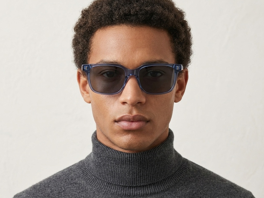 BS2503-0394_Blue_Rectangular_Plastic_Sunglasses-tryon_male