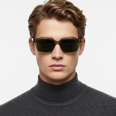 BS2503-0395_Green_Rectangular_Plastic_Sunglasses_model