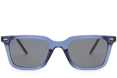 BS2503-0398_Blue_Rectangular_Plastic_Sunglasses_front