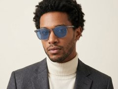 BS2503-0402_Purple_Rectangular_Plastic_Sunglasses-tryon_male