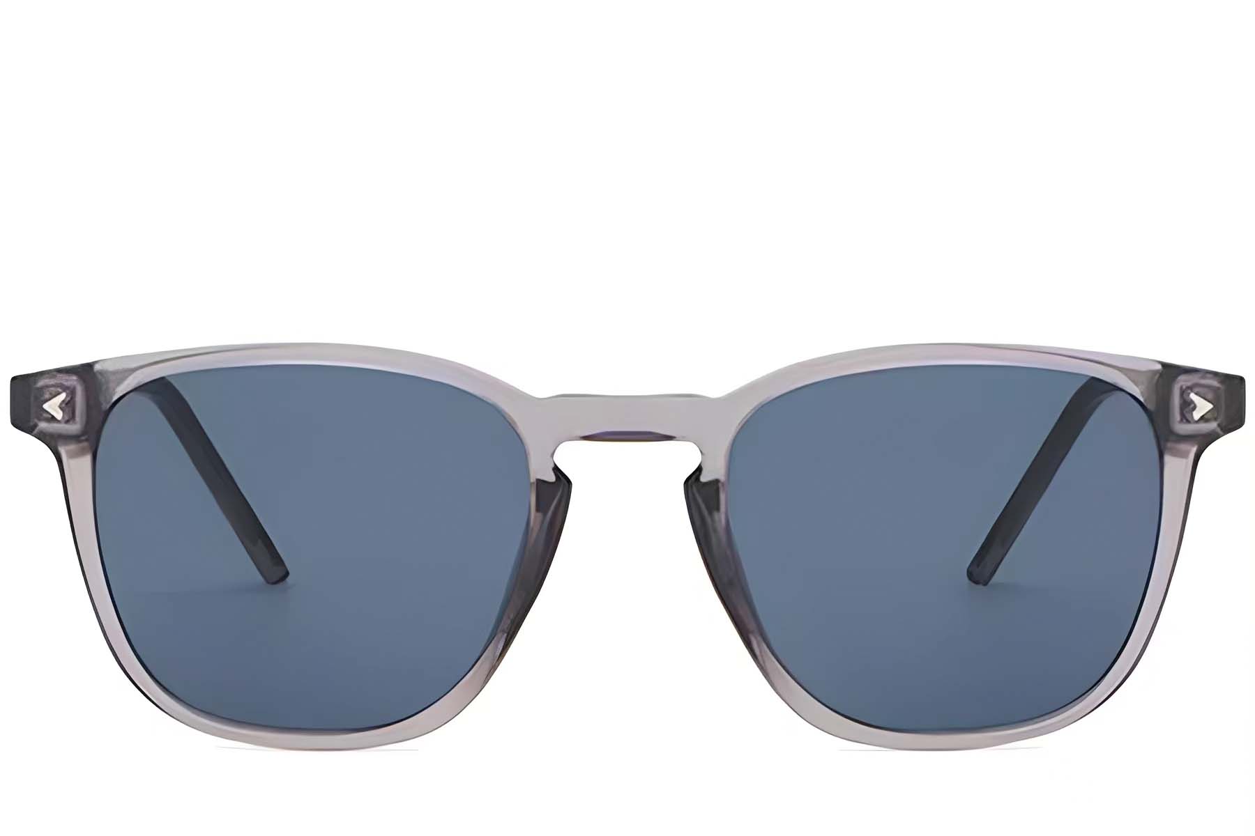 BS2503-0402_Purple_Rectangular_Plastic_Sunglasses_front