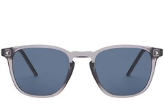 BS2503-0402_Purple_Rectangular_Plastic_Sunglasses_front