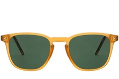 BS2503-0404_Orange_Rectangular_Plastic_Sunglasses_front