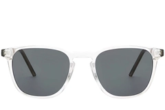 BS2503-0406_Transparent_Rectangular_Plastic_Sunglasses_front