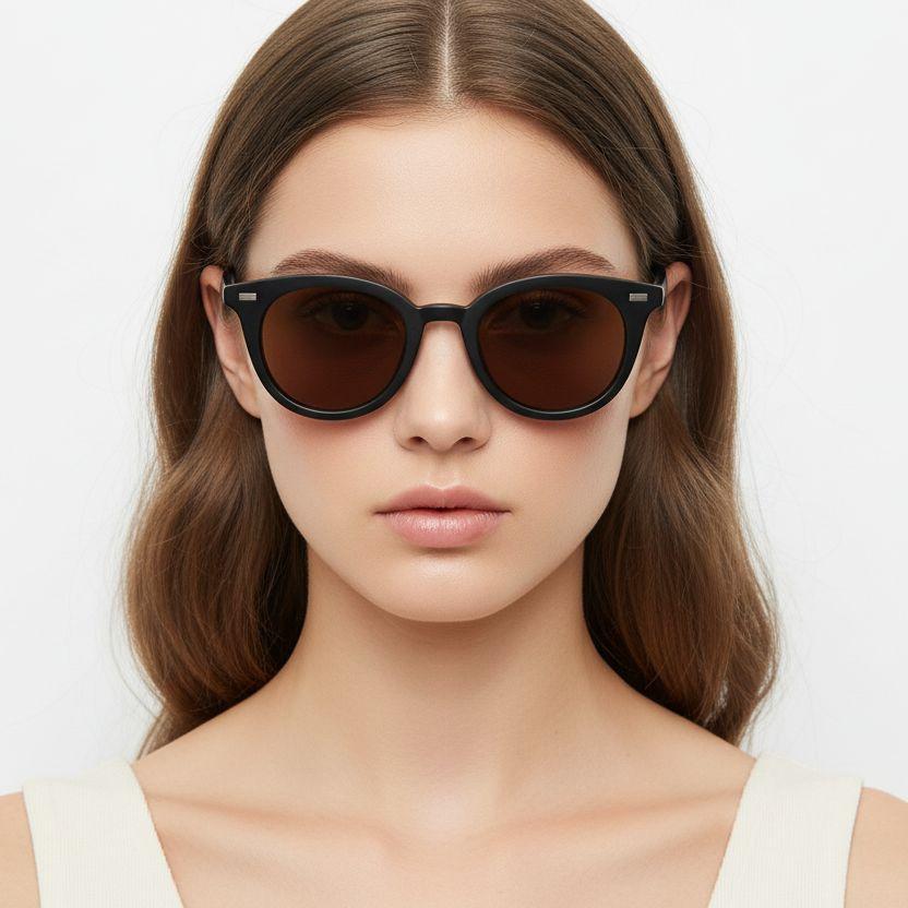 bs2503-0408_black_oval_plastic_sunglasses_model