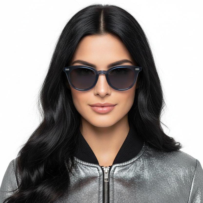 bs2503-0411_blue_oval_plastic_sunglasses_model