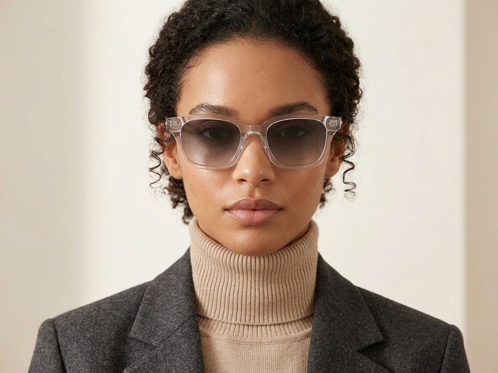 BS2503-0422_Transparent_Rectangular_Plastic_Sunglasses-tryon_female