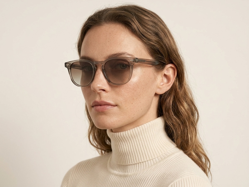 BS2503-0428_Brown_Oval_Plastic_Sunglasses-tryon_female