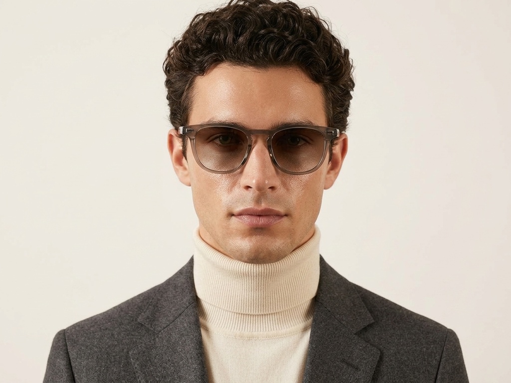 BS2503-0428_Brown_Oval_Plastic_Sunglasses-tryon_male