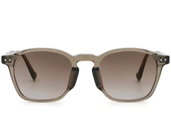 BS2503-0433_Brown_Oval_Plastic_Sunglasses_front