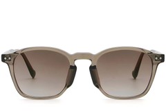 BS2503-0433_Brown_Oval_Plastic_Sunglasses_front