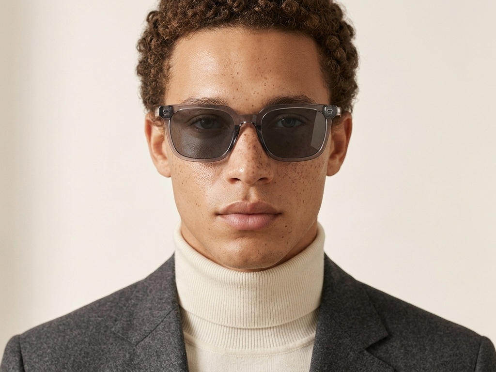 BS2503-0441_Grey_Rectangular_Plastic_Sunglasses-tryon_male