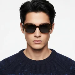 BS2503-0442_Tortoiseshell_Rectangular_Plastic_Sunglasses_model